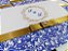 Convite de Casamento Arabesco Azul Royal e Dourado - Imagem 2
