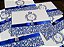 Convite Casamento Arabesco Azul Royal - Imagem 1