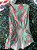 Roupa Vestido Verde com Flores G - Imagem 4