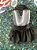 Roupa Vestido Luxo Preto com Brilhos M - Imagem 4