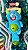 MONSTRO FAMINTO - AZUL - Imagem 1