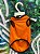 Roupa Halloween Laranja P - Imagem 4