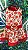 Vestido Pet Flores Tamanho G - Imagem 1