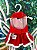 Vestido Pet Mamãe Noel Estampa Ursinho P - Imagem 2