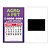 Ímã calendário folhinha 2026 - 150x90 mm - Imagem 4