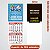 4. Ímã com calendário 2025 - 60x50 mm - 100 unidades - Imagem 1