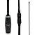 ANTENA STEELPAR ARGENTINA VIÚVA NEGRA BLACK COM BASE - Imagem 1