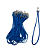 CORDA ELASTICA  DE LONA AZUL - Imagem 1