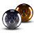 KIT PAR FAROL ANGEL 100W + PAR SUPORTES UNIVERSAIS WILLYS, FUSCA - Imagem 4