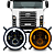 FARÓIS LED ANGEL EYES 6000K VW CONSTELLATION COM SUPORTES PRINCIPAL - Imagem 1