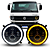 FARÓIS LED ANGEL EYES VW DELIVERY 8-150 9-150 10-160 - Imagem 1