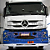FARÓIS LED ANGEL EYES  COM SUPORTES MB ACTROS 2546 2651 (2017 á 2020) - Imagem 6