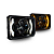 KIT 4 FARÓIS LED MB 1113 CARA PRETA P/ ADAPTAÇÃO - Imagem 2