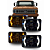 KIT 4 FARÓIS LED FORD F1000 F4000 4 FARÓIS - Imagem 1