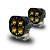 PAR FAROL DE MILHA 40W 3000K AMARELO - Imagem 1