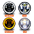 PAR FAROL LED 5,75 ANGEL EYES MB 1938S 1944S DRL SETA 6000K - Imagem 8