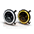 FARÓIS LED ANGEL EYES FORD CARGO 816 1119 2013+ - Imagem 6