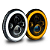 FAROL LED ANGEL EYES 4300K MB 1113 1111 1513 1519 DRL SETA - Imagem 2