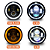 PAR FAROL LED ANGEL EYES 4300K C/ SUPORTES VW DELIVERY 8-150 10-160 - Imagem 7