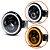 KIT 4 FARÓIS LED ANGEL EYES 4300K C/ SUPORTES VW CONSTELLATION - Imagem 3