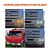 KIT FARÓIS LED 5.75" ANGEL EYES 6000K E SUPORTES PARA VW WORKER TITAN - Imagem 6