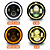 PAR FAROL LED ANGEL EYES 4300K C/SUPORTE LANTERNA VW CONSTELLATION - Imagem 5