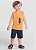 Conjunto Infantil Menina Brandili Surf Tamanho 1-2-3 Verão Regata e Bermuda - Imagem 1