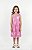 Vestido Juvenil Brandili Borboletas Rosa - Imagem 1