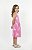 Vestido Juvenil Brandili Borboletas Rosa - Imagem 2