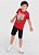 Conjunto Infantil Menino Dinossauro Brandili Tamanho 4-6-8-10 Verão - Imagem 1