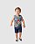 Regata Infantil Menino Malwee Personagem Patrulha Canina Tamanhos 1-2-3  Licenciada - Imagem 1