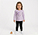 Conjunto Infantil Menina Leve Confortável Milon - Imagem 1