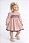 Vestido Infantil Menina Milon Poá Manga Longa Inverno - Imagem 1