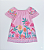 Vestido Infantil Menina Kely Ket Tamanho 6 Floral Verão - Imagem 3