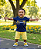 Conjunto Infantil Menino Rei Rex 1 Verão - Imagem 1