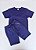 Conjunto Juvenil Menino Brandili Camisa Bermuda Marinho - Imagem 3