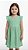 Vestido Infantil Menina Fakini Verde em Laise Verão - Imagem 2
