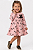 Vestido Infantil Menina Milon Laços Moletom Confortável Inverno - Imagem 3