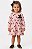 Vestido Infantil Menina Milon Laços Moletom Confortável Inverno - Imagem 5