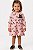 Vestido Infantil Menina Milon Laços Moletom Confortável Inverno - Imagem 2