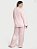 Pijama de Cetim Rosa Victoria’s Secret #progressiva - Imagem 4