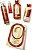 Kit Warm Vanilla Sugar (5 itens) Bath & Body Works - Imagem 1
