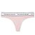 Calcinha Fio Dental em Algodão Rosa Claro - Imagem 1