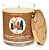 Vela Aromática 1 pavio Cinnamon Caramel Swirl Bath & Body Works #Natal - Imagem 1