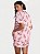 Pijama Curto de Cetim Natal Rosa Victoria’s Secret - Imagem 4