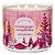 Vela Aromática 3 Pavios Strawberry Snowflakes Bath & Body Works - Imagem 1