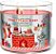 Vela Aromática 3 pavios snowy Peach Berry Bath & Body Works - Imagem 1