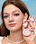 Lip Balm +Chaveiro Rosa Bunny Garden Flowers Knows - Imagem 2