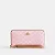 COACH Long Zip Around Wallet In Signature Canvas - Imagem 1