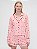 Gap × Summer Fridays Relaxed Flannel Hearts PJ Shirt Color Pink stripe - Imagem 6